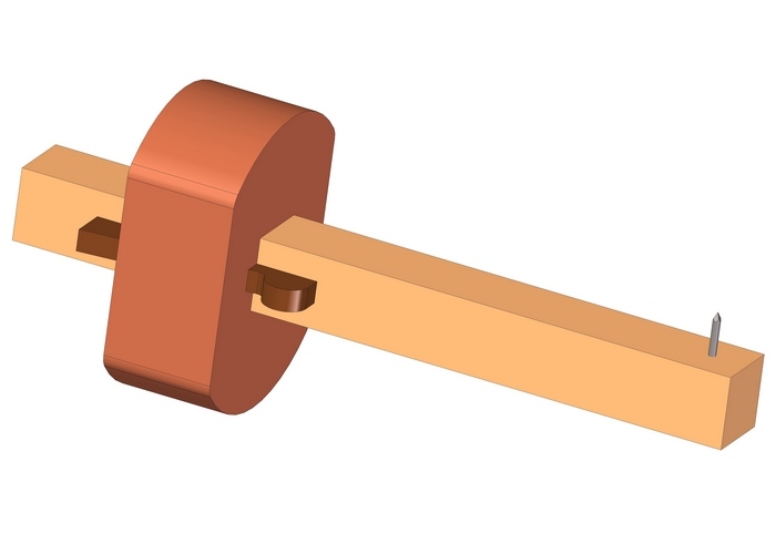 Marking gauge plan